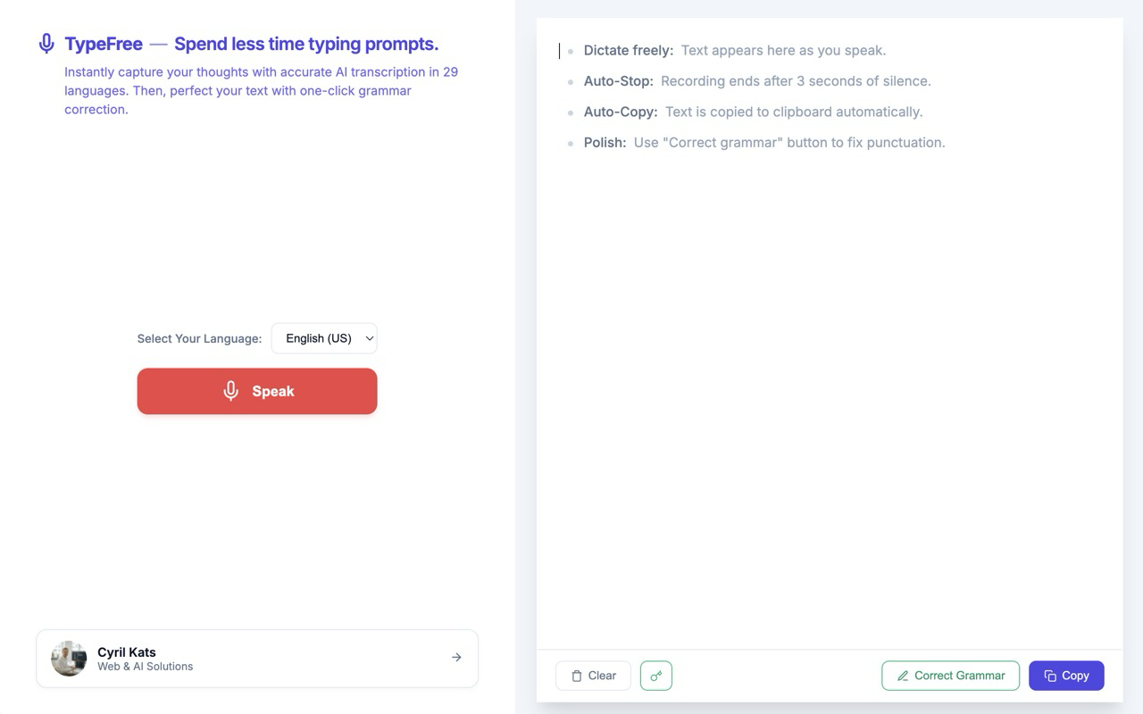 Voice-to-Text Chrome Plugin