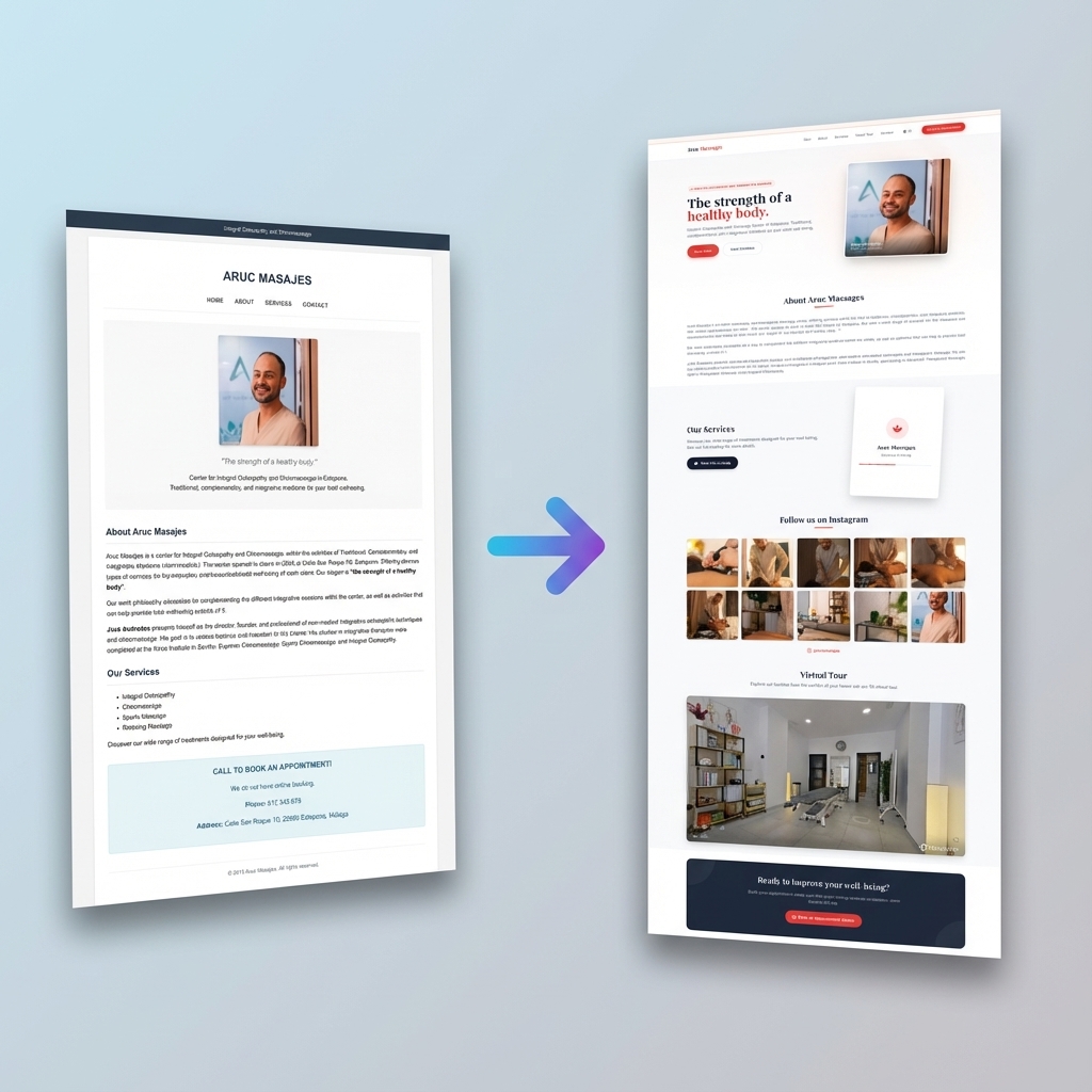 Existing Website Improvement